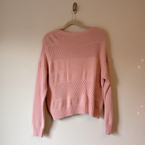 Rose pink knit H&M sweater - Picture 3 of 5